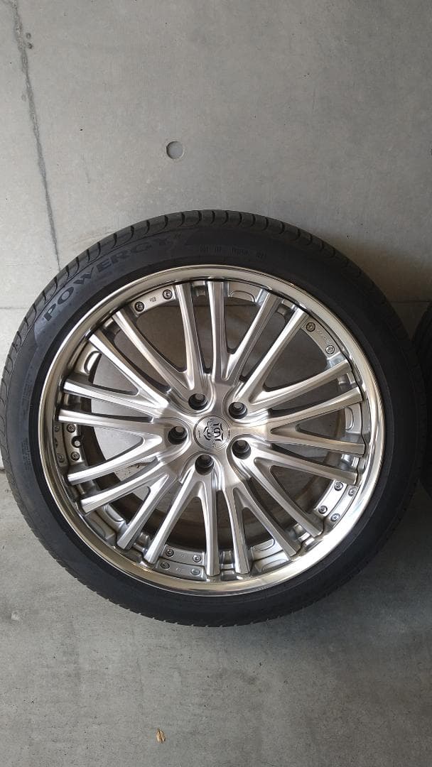 20インチ　アルミWORKBALMUNG　PIRELLI245/40R20タイヤ