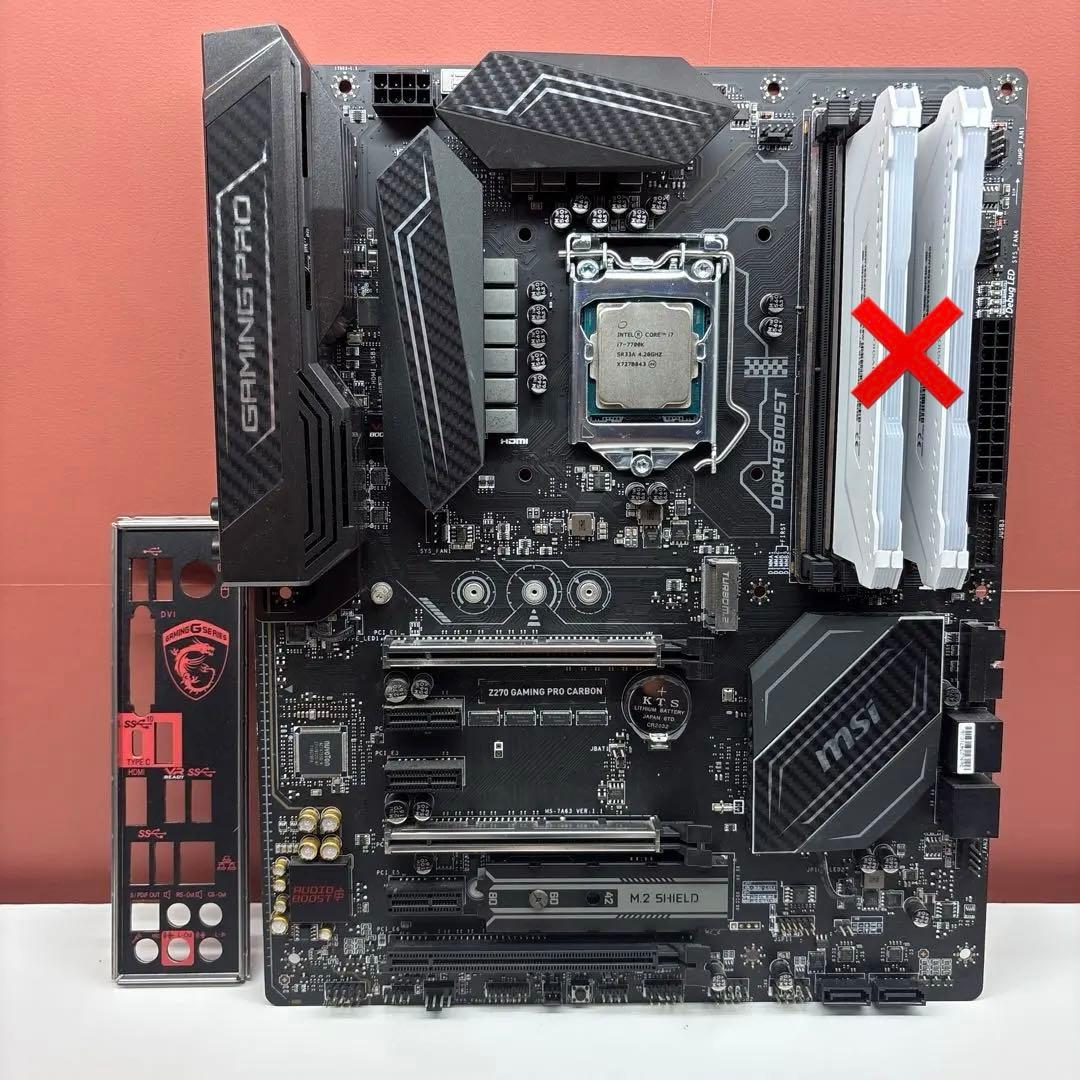 intel corei７-7700k Z270 マザーボード