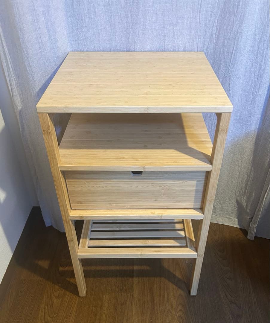 美品IKEA NORDKISA ノールドシーサ サイドテーブル 40x40 cm