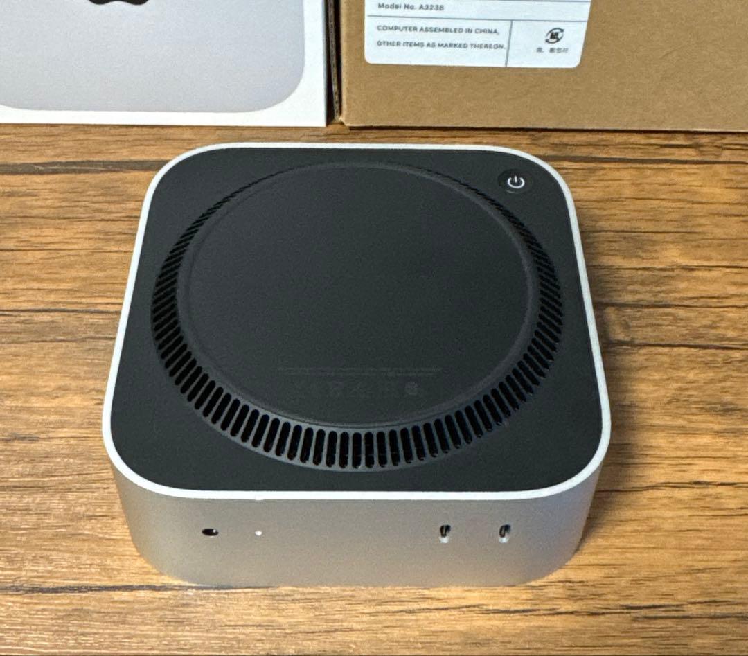 Macデスクトップ M4 mac mini 32GB 256GB model A3238