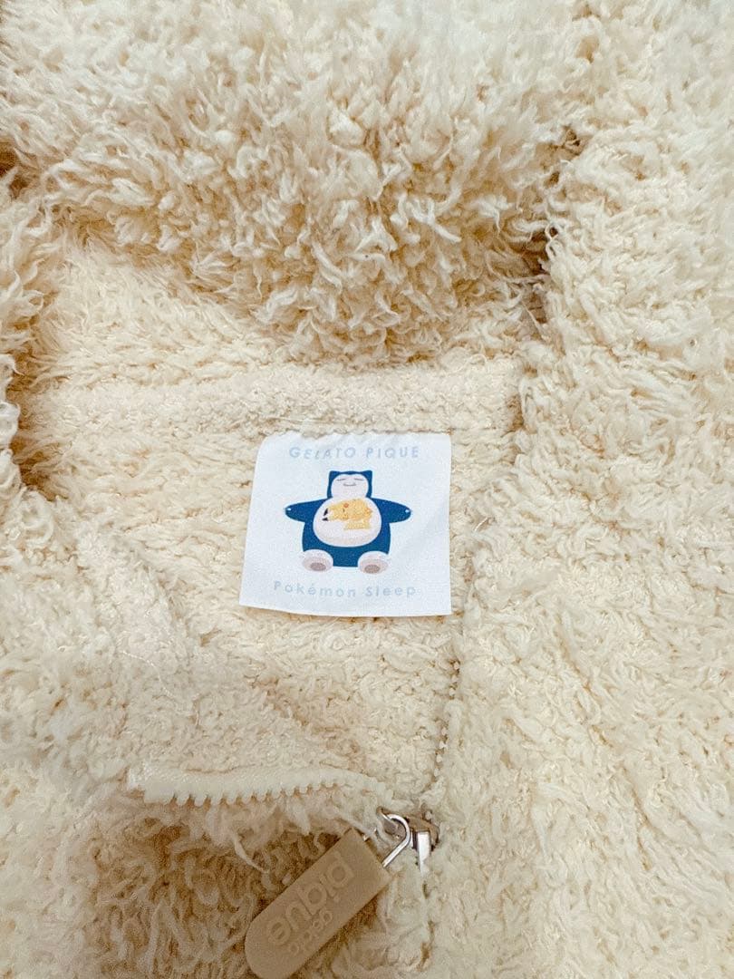 【ジェラートピケ ベビー】ポケモンスリープ　ピカチュウロンパース