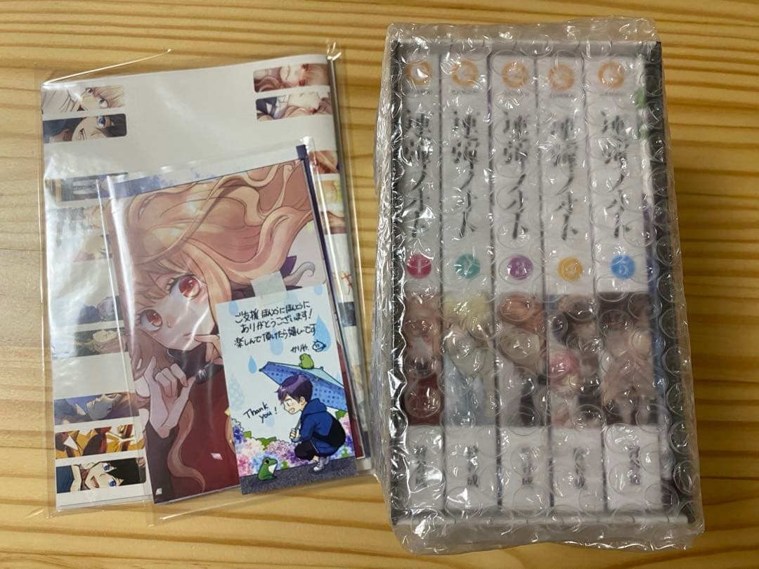 連弾ノオト　5巻セット（ポストカード、イラスト集、収納BOX付き）