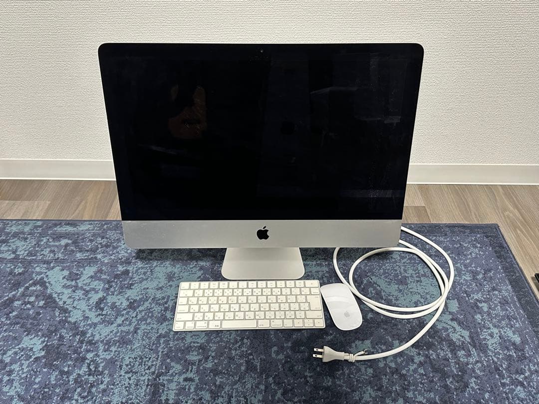 iMac21.5インチLEDキーボード、マウス、箱付き 【ジャンク】