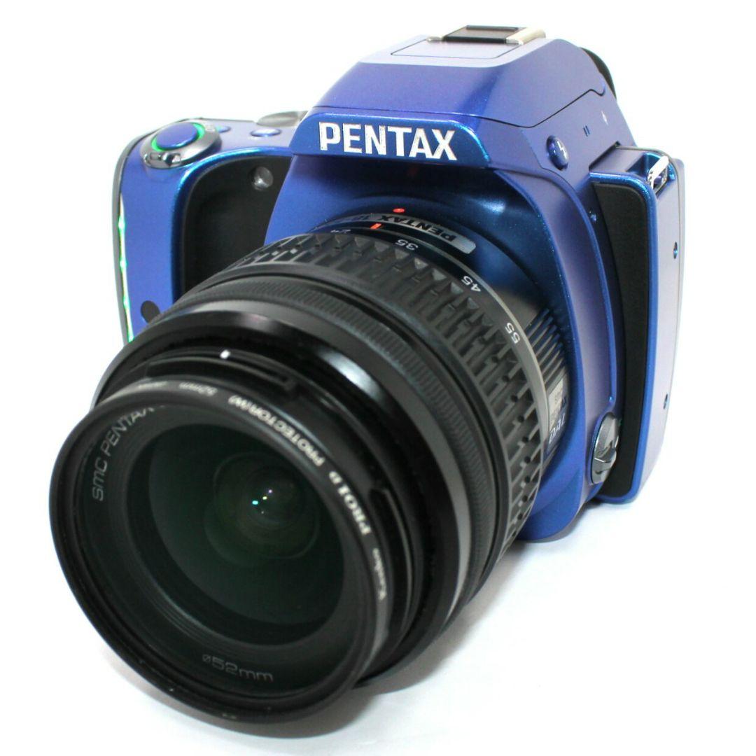 PENTAX K-S1 デジタル一眼レフカメラ ブルー iPhone転送セット