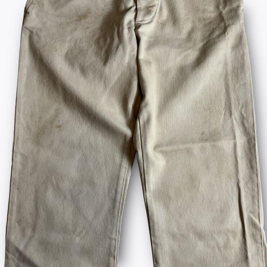 【極美品】RRL ダメージ加工 ピケ チノパンツ 月桂樹ボタン 29×30