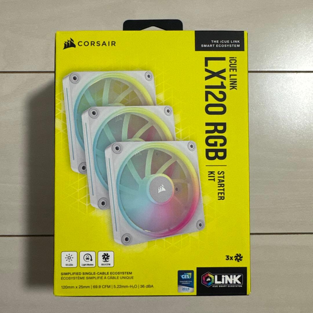 【値下げ特価】CORSAIR lx120 RGB コルセア
