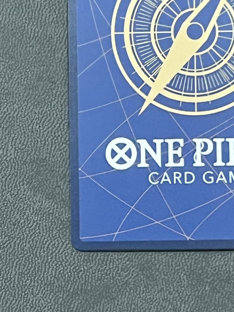 ワンピースカード 新たなる皇帝【マーシャル・D・ティーチ ★コミパラ】※傷あり