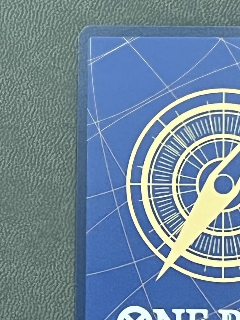 ワンピースカード 新たなる皇帝【マーシャル・D・ティーチ ★コミパラ】※傷あり