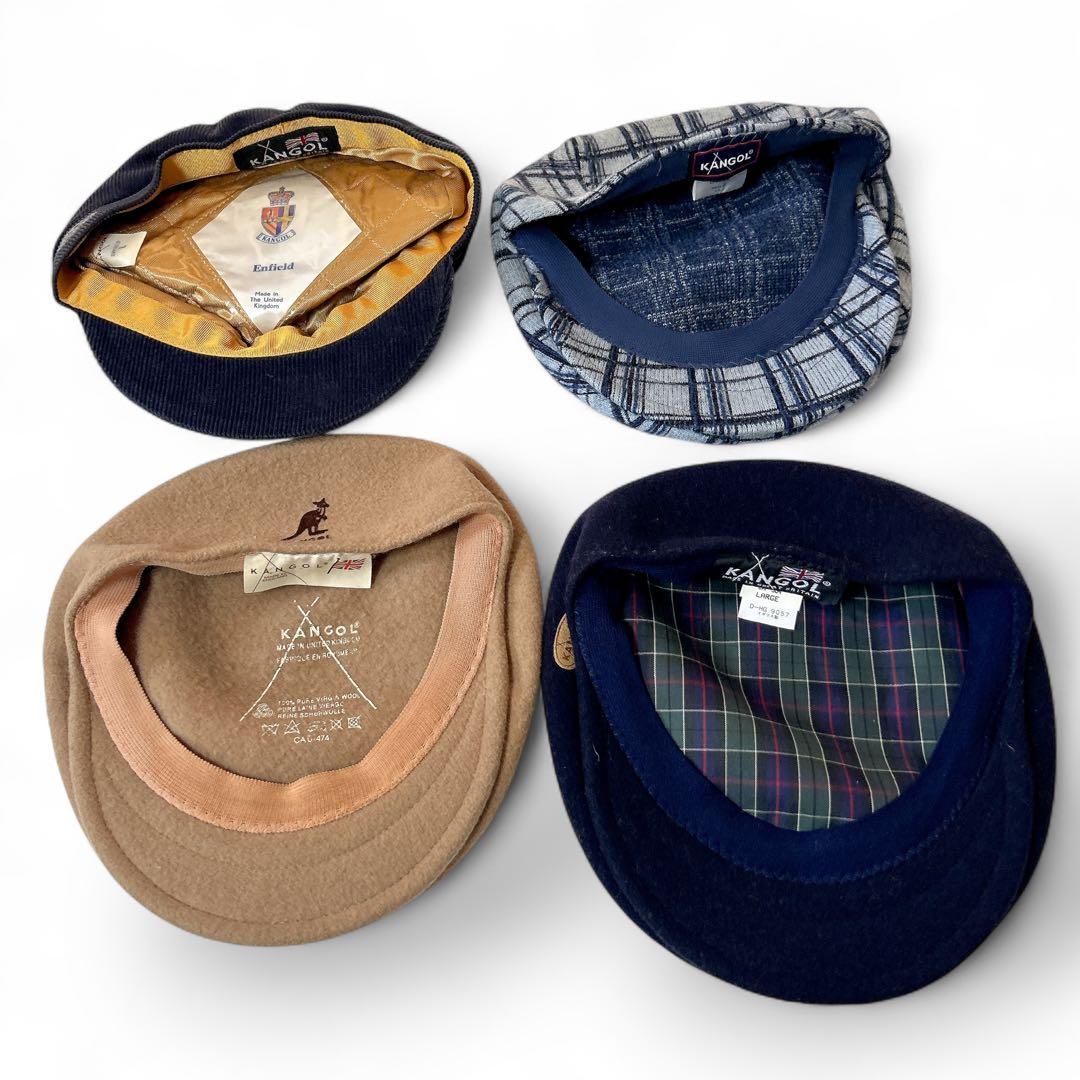 KANGOL ハンチング 4点セット UK製含む Enfield 504 まとめ