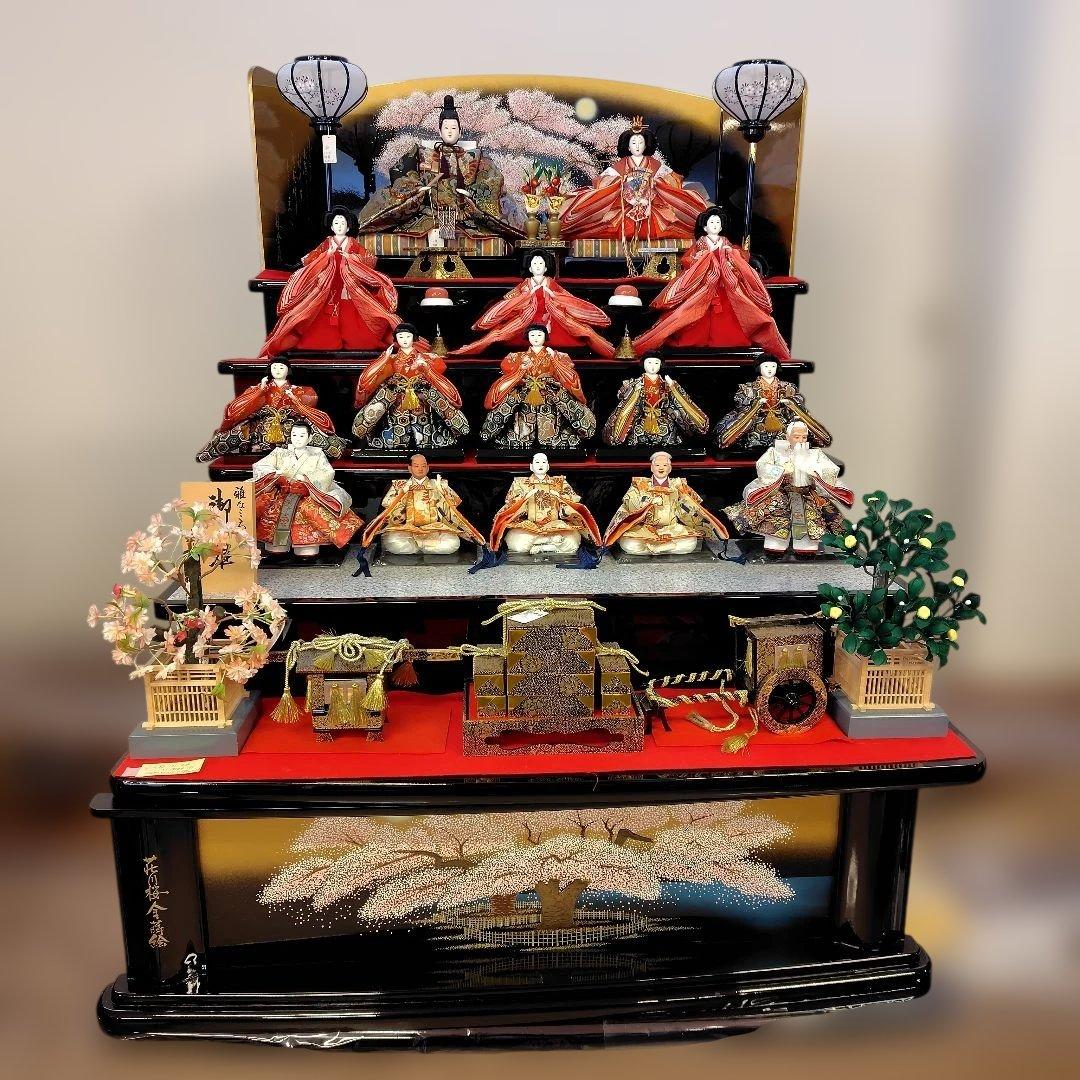 まこちゃん大特価展示品　五段飾り雛人形セット初節句