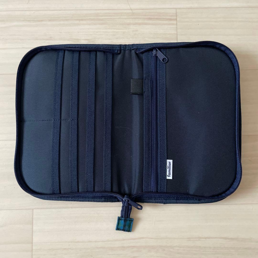 yuki familiar 母子手帳ケース チェック柄