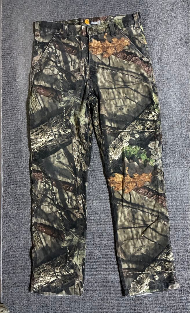 Carhartt カーハート リアルツリー ワークパンツ realtree 32