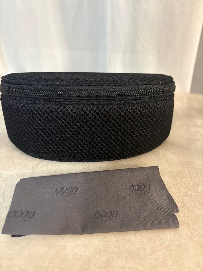 【美品】999.9 フォーナインズ サングラス F-24SP　ケース付き