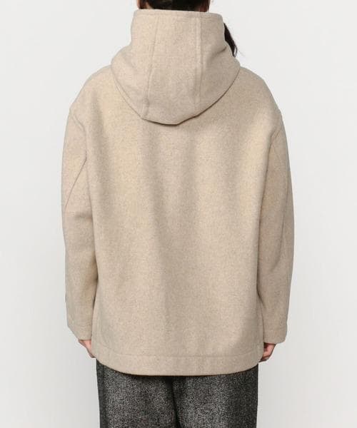 ORCIVAL ライトモッサ フーデッドブルゾン １ 新品 ウール フードコート