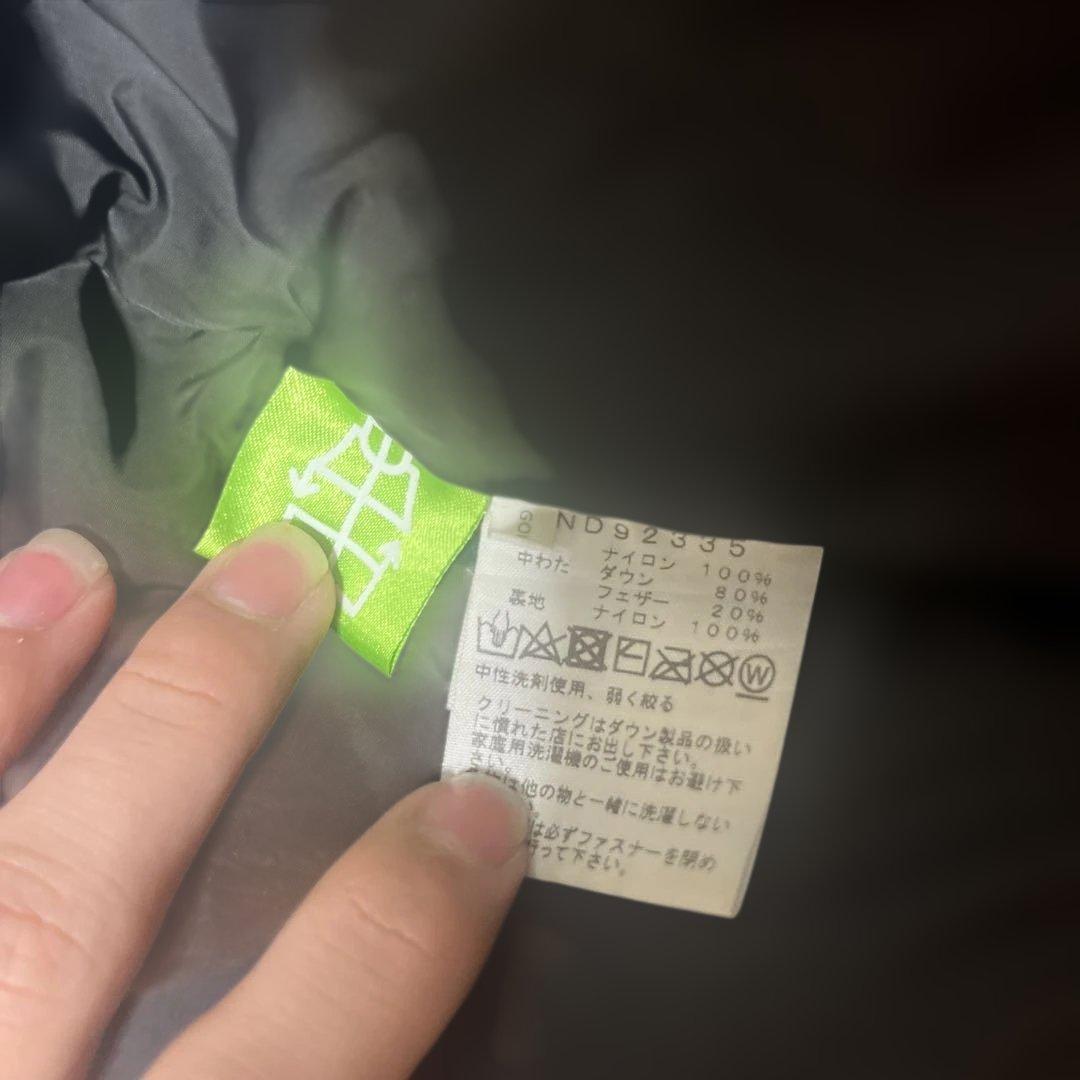 THE NORTH FACE ブラックダウンジャケット L