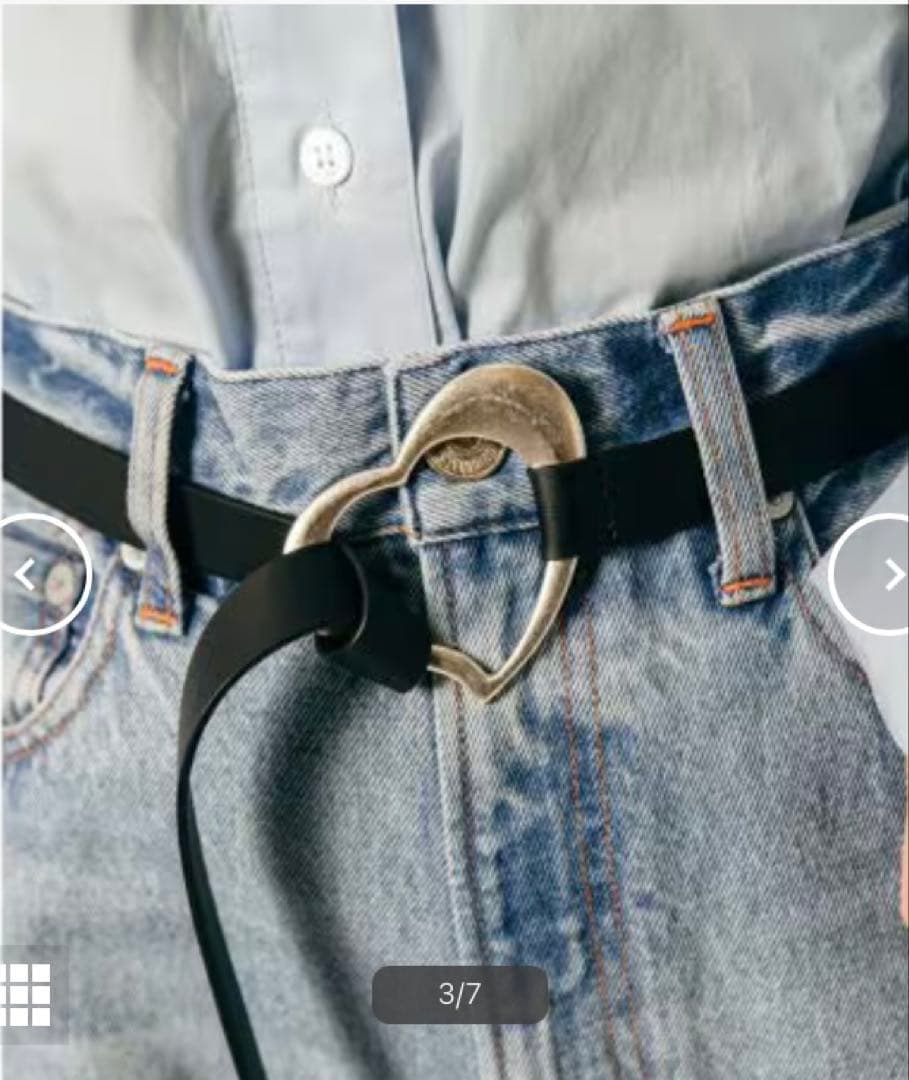 LEFIJE レフィエ　HEART BELT　オープンハートベルト