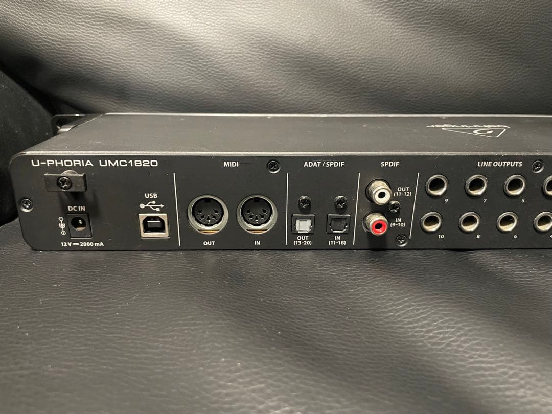 U-PHORIA UMC1820 オーディオインターフェース