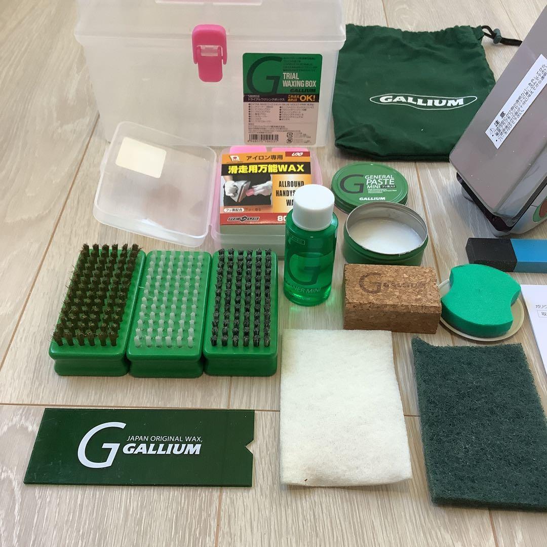 045GALLIUM ガリウムなどホットワックス、ワクシングセット、アイロン付き