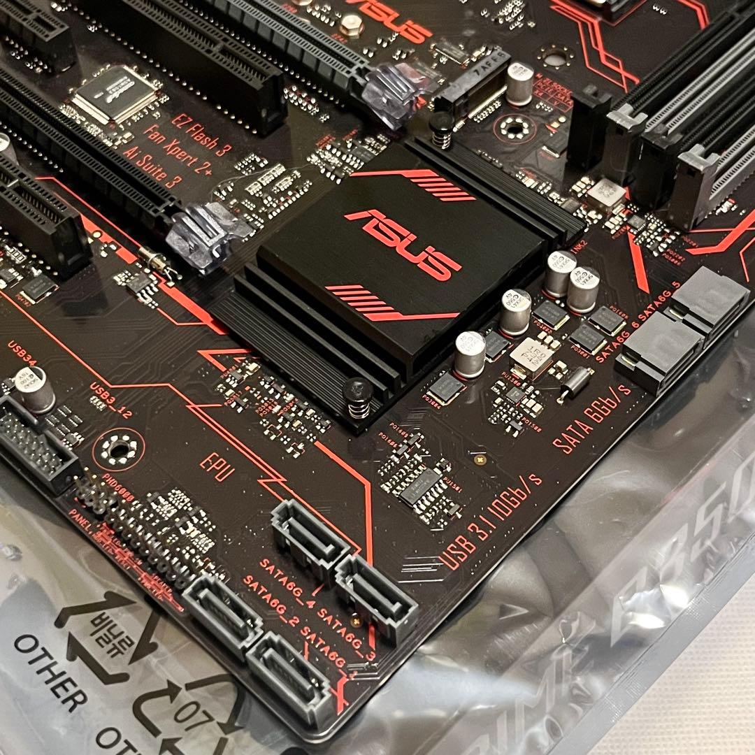 ASUS マザーボード PRIME B350-PLUS ATX