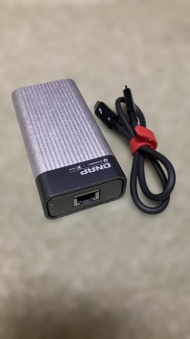 QNAP QNA-T310G1T Thunderbolt3 10GbEアダプタ1