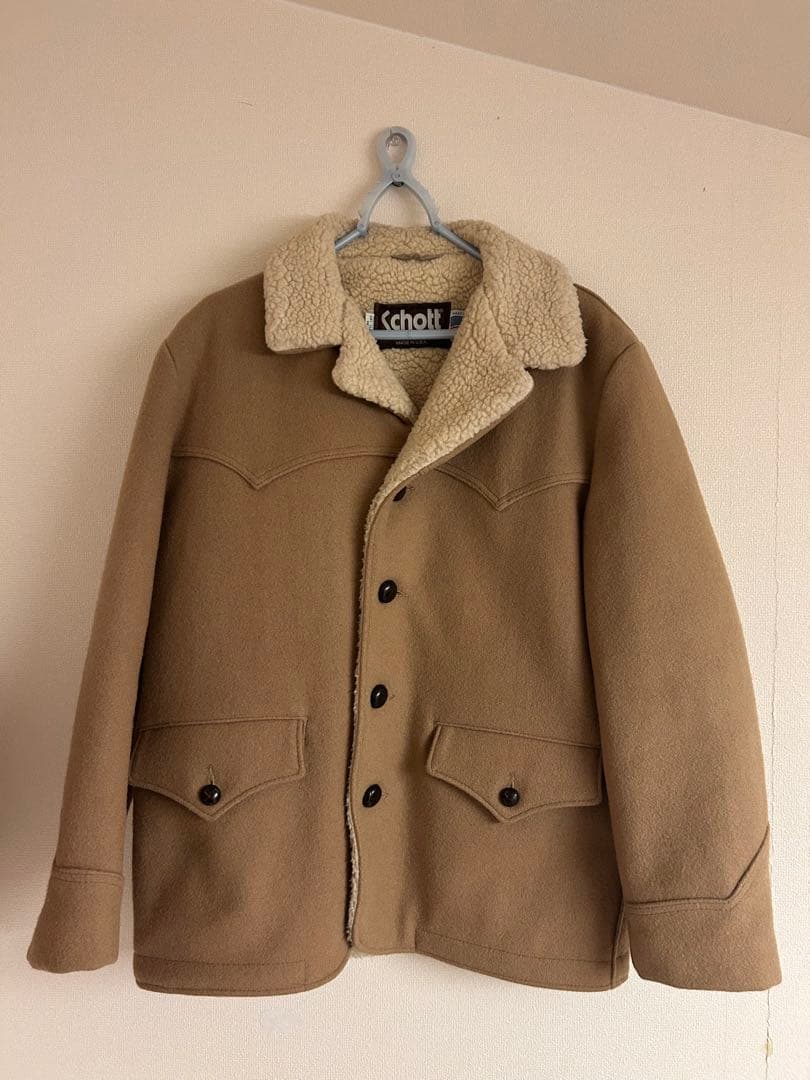 アメリカ製 Schott ランチコート