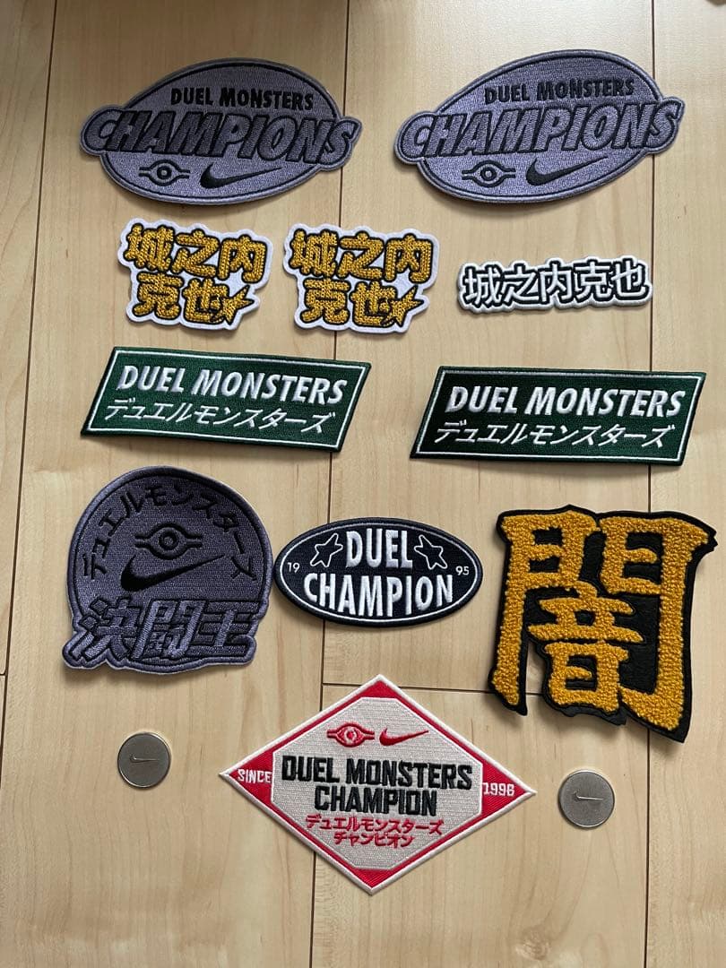 デュエルモンスターズ 刺繍パッチセット ナイキ遊戯王　ワッペン複数セッ