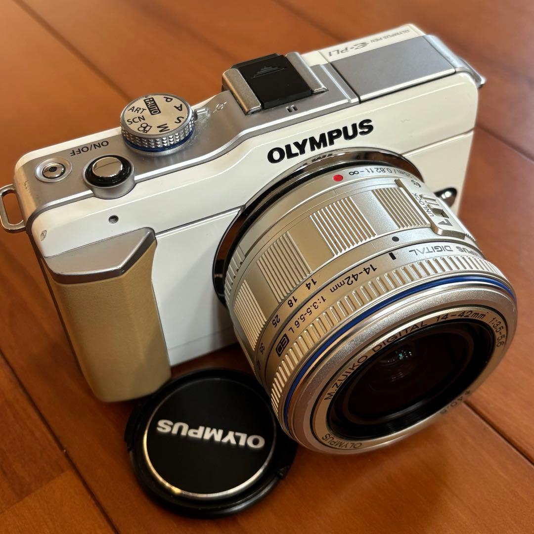 ✨スマホへ転送✨オリンパス PL1 ミラーレスカメラ