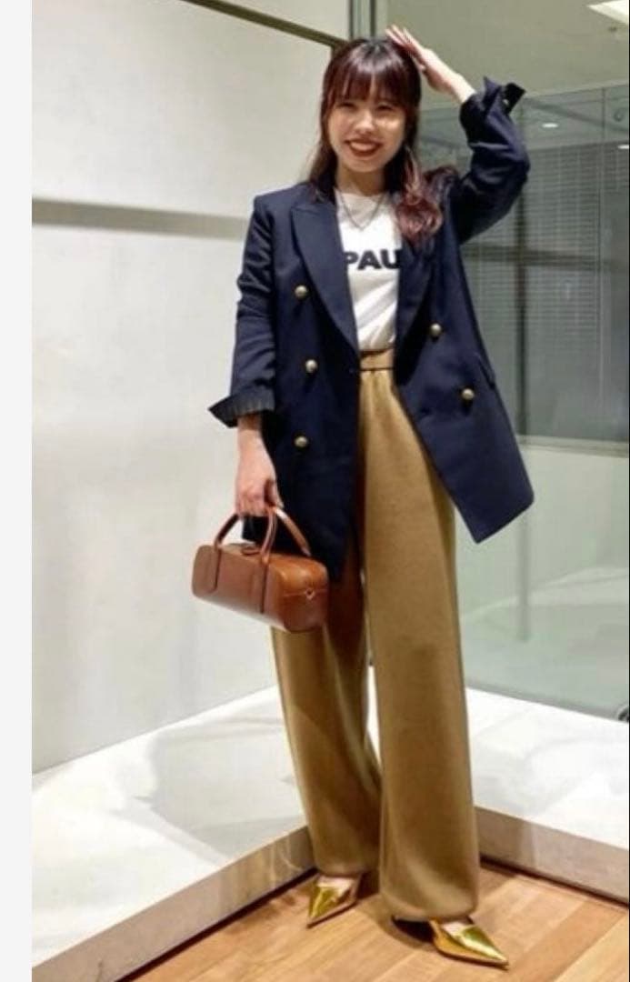 専用【定番美品】ウィムガゼット★ダブルジャケット ネイビー