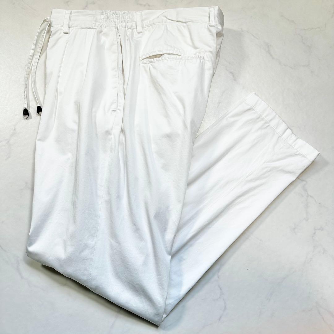 XL相当 50◎ジャブスアルキヴィオ マサッチョ コットンツイルパンツ 白 近年