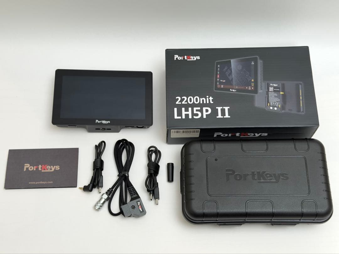 PortKeys LH5P II カメラ用モニター 5.5インチ 2200nit
