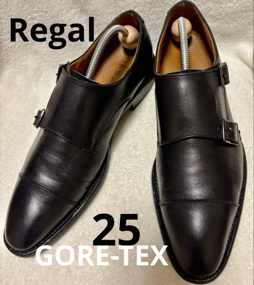 ♦︎良品♦︎Regalリーガル≪GORE-TEX≫ダブルモンク ストレートチップ