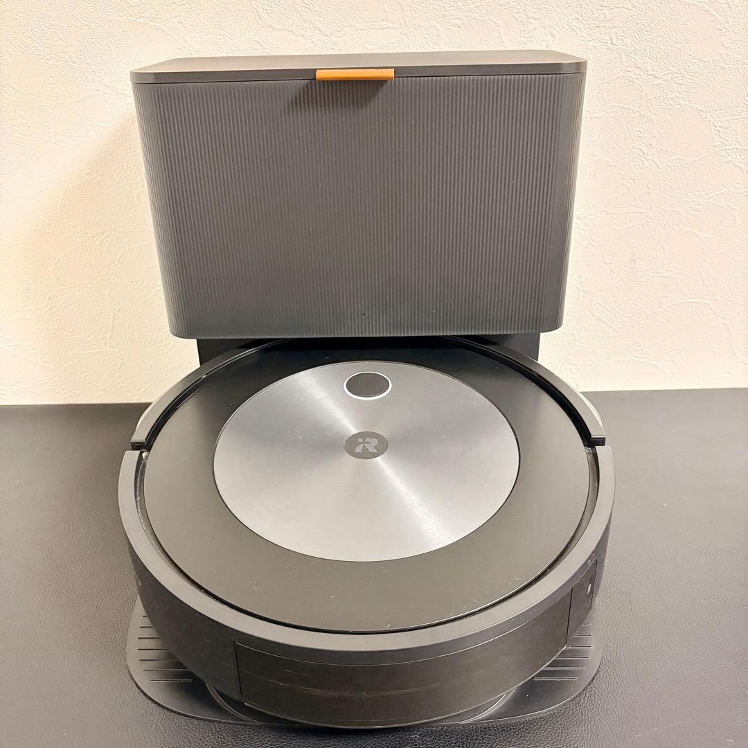 【通電OK／現状品】 Roomba j7+ ルンバロボット掃除機+クリーンベース