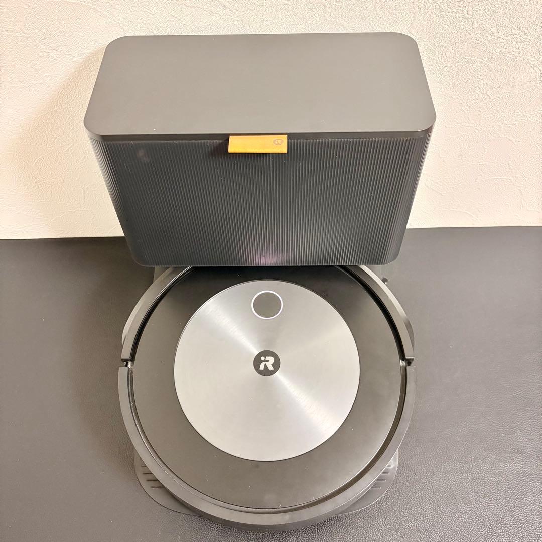 【通電OK／現状品】 Roomba j7+ ルンバロボット掃除機+クリーンベース