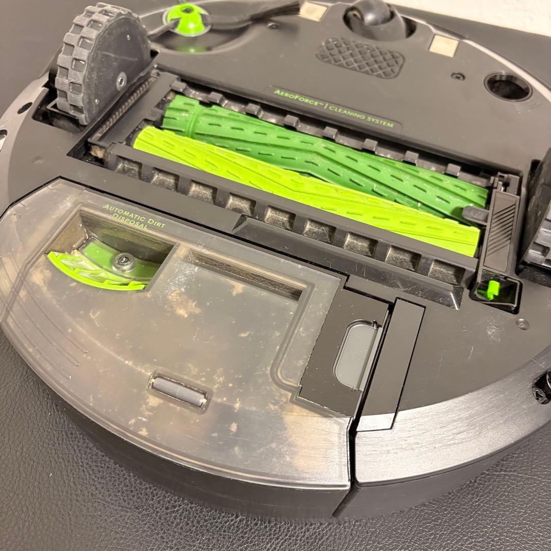 【通電OK／現状品】 Roomba j7+ ルンバロボット掃除機+クリーンベース