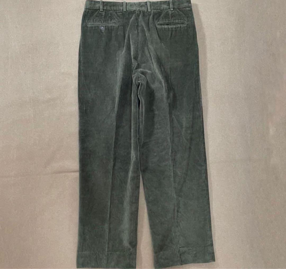 80s Nordstrom 太畝コーデュロイ ビンテージ イタリア製 スラックス