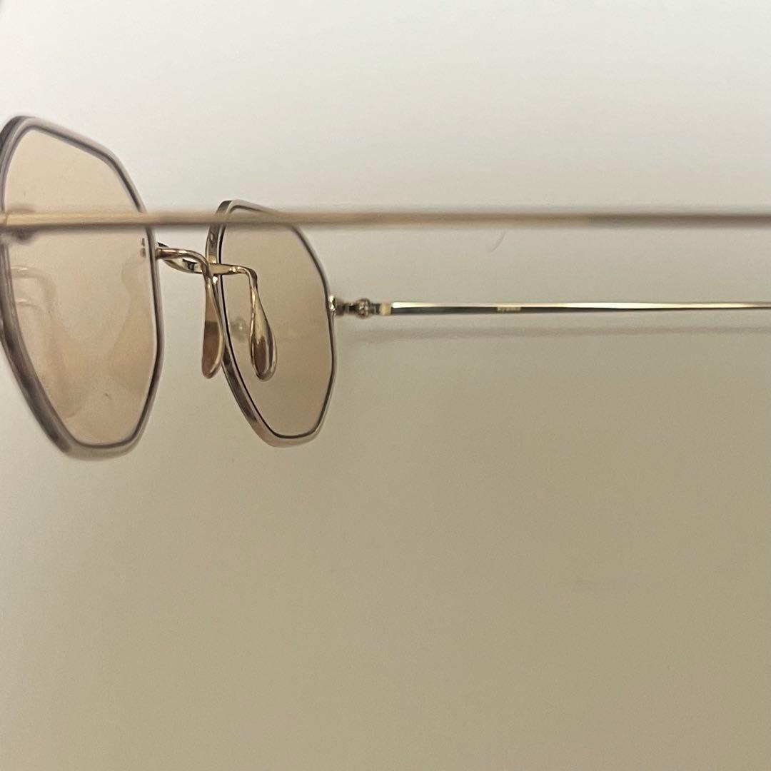 完売　ayame octa 45 ゴールド　メガネ 鯖江　常田大希　在原みゆ紀