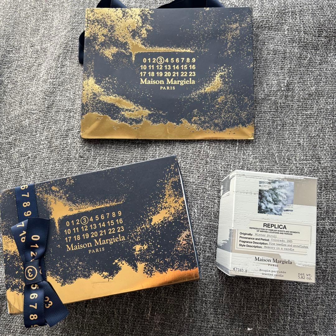 メゾンマルジェラ レプリカ キャンドル ウィンターストロール　限定 165g