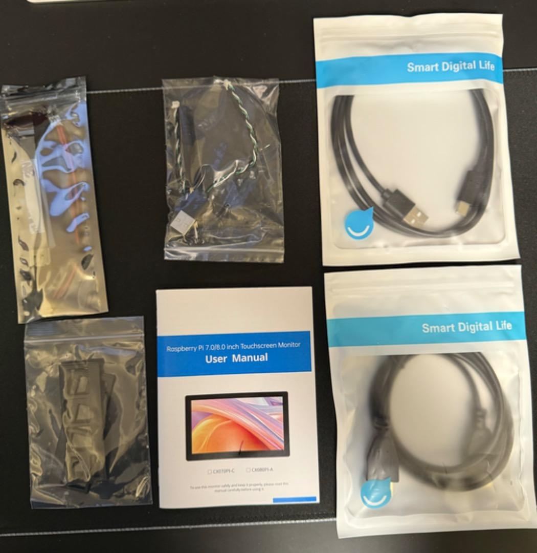 Mayfee! 7インチタッチスクリーンモニター1920×1080ピクセル