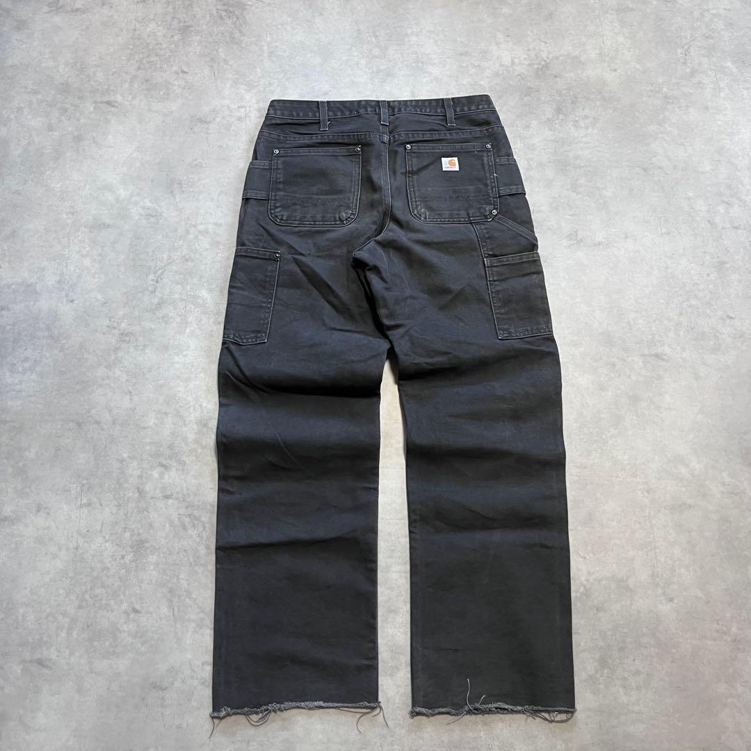 00's フェード カーハート ダブルニー 通のメキシコ製 ペインターパンツ
