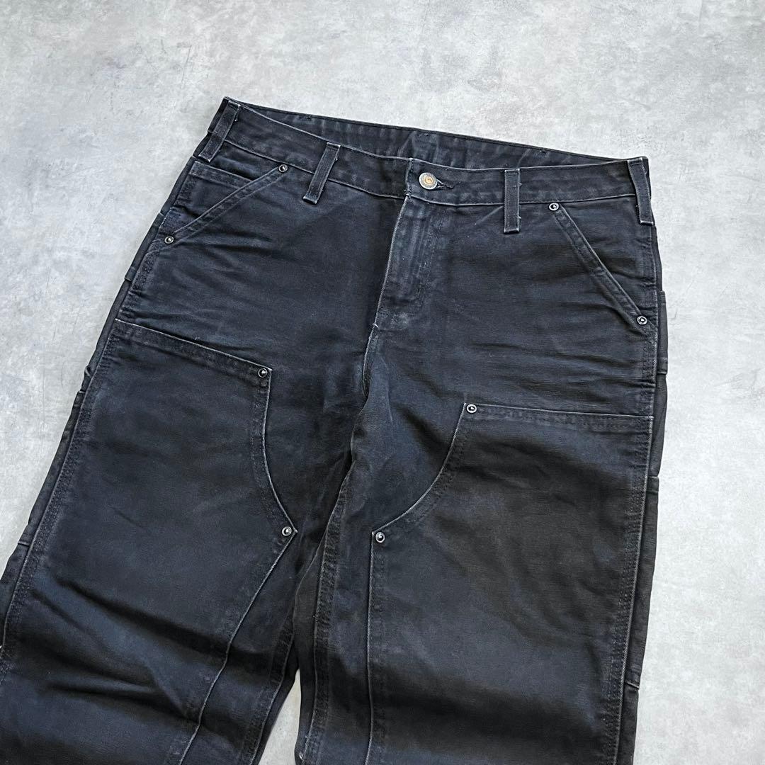 00's フェード カーハート ダブルニー 通のメキシコ製 ペインターパンツ