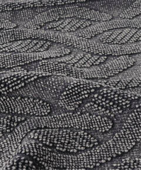 JOURNAL STANDARD furniture ケーブル　ブラック　ラグ