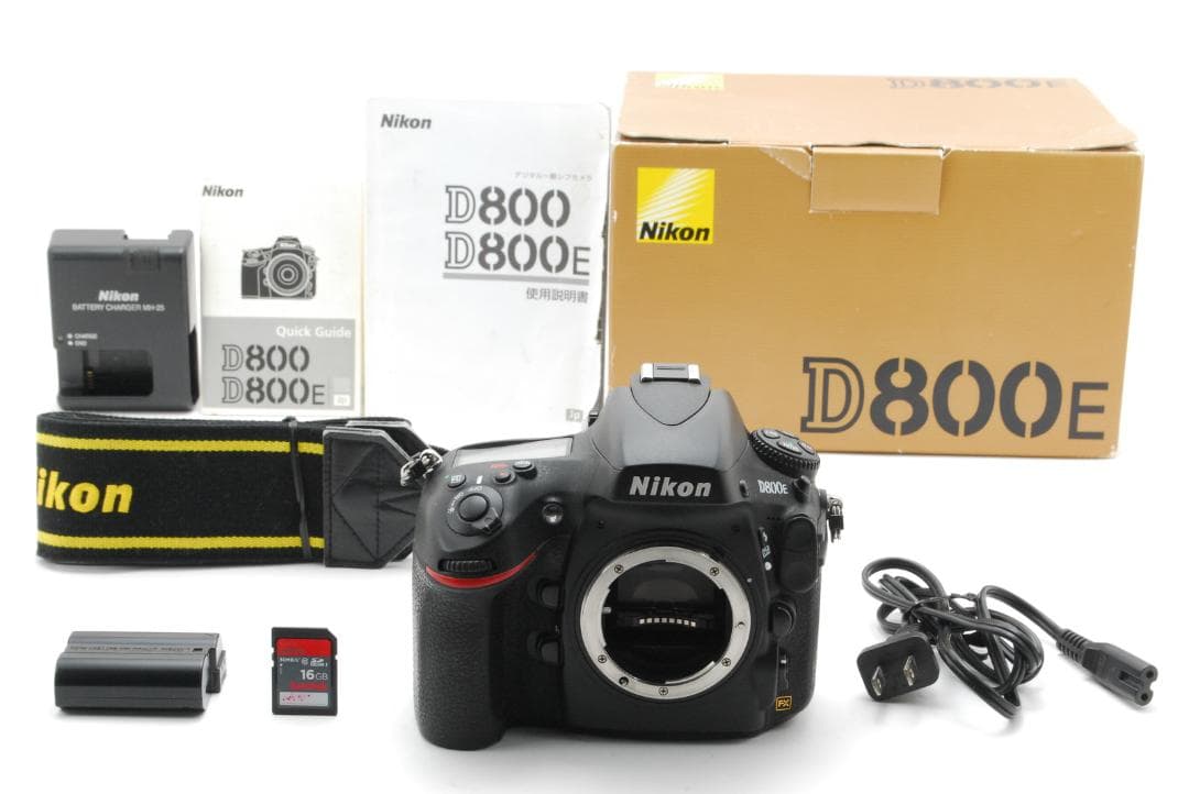 【箱付き】 ニコン Nikon D800E《シャッター回数 17,469回》