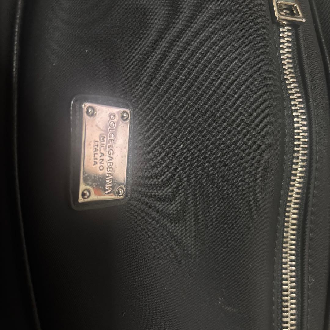 DOLCE & GABBANA ブラックショルダーバッグ