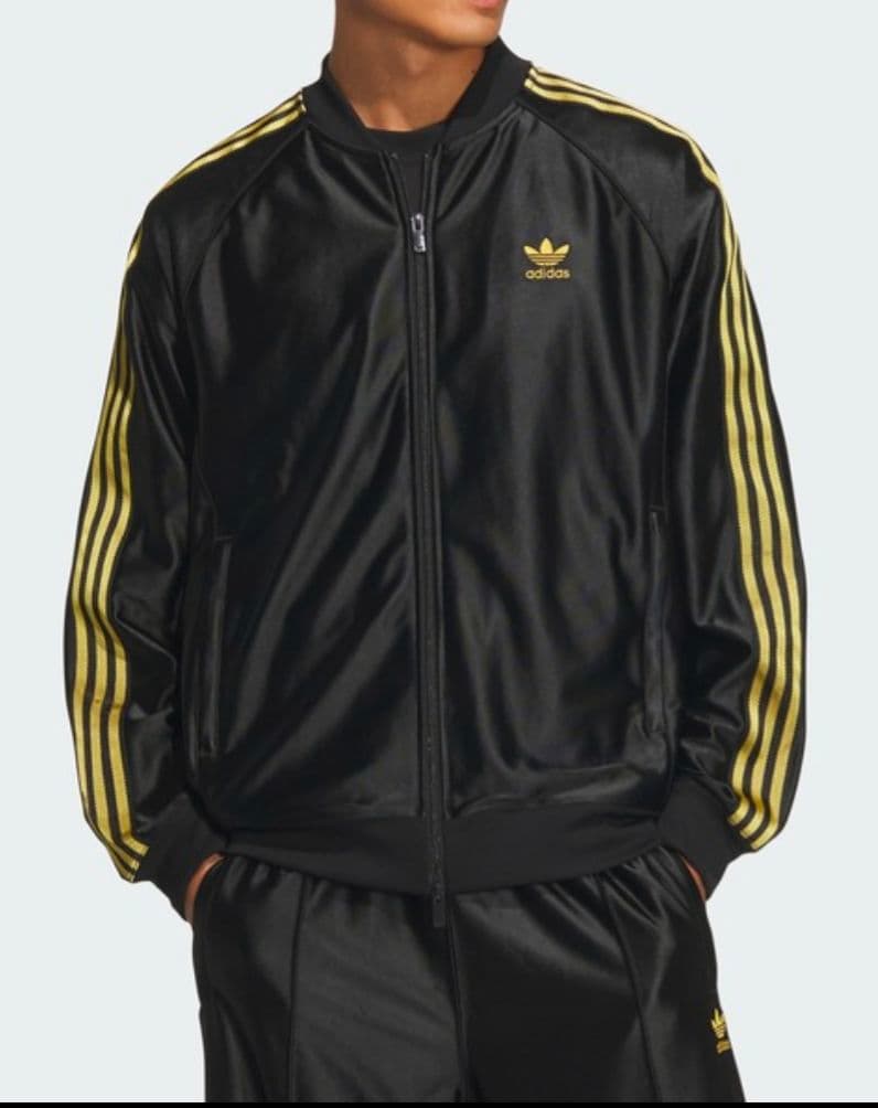 新品未使用 アディダス ジャージ SST トラックトップ ブラック Мサイズ