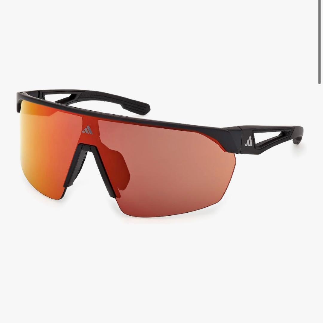 adidas スポーツサングラス　オレンジ/ブラック 青山学院　太田蒼生黒田朝日