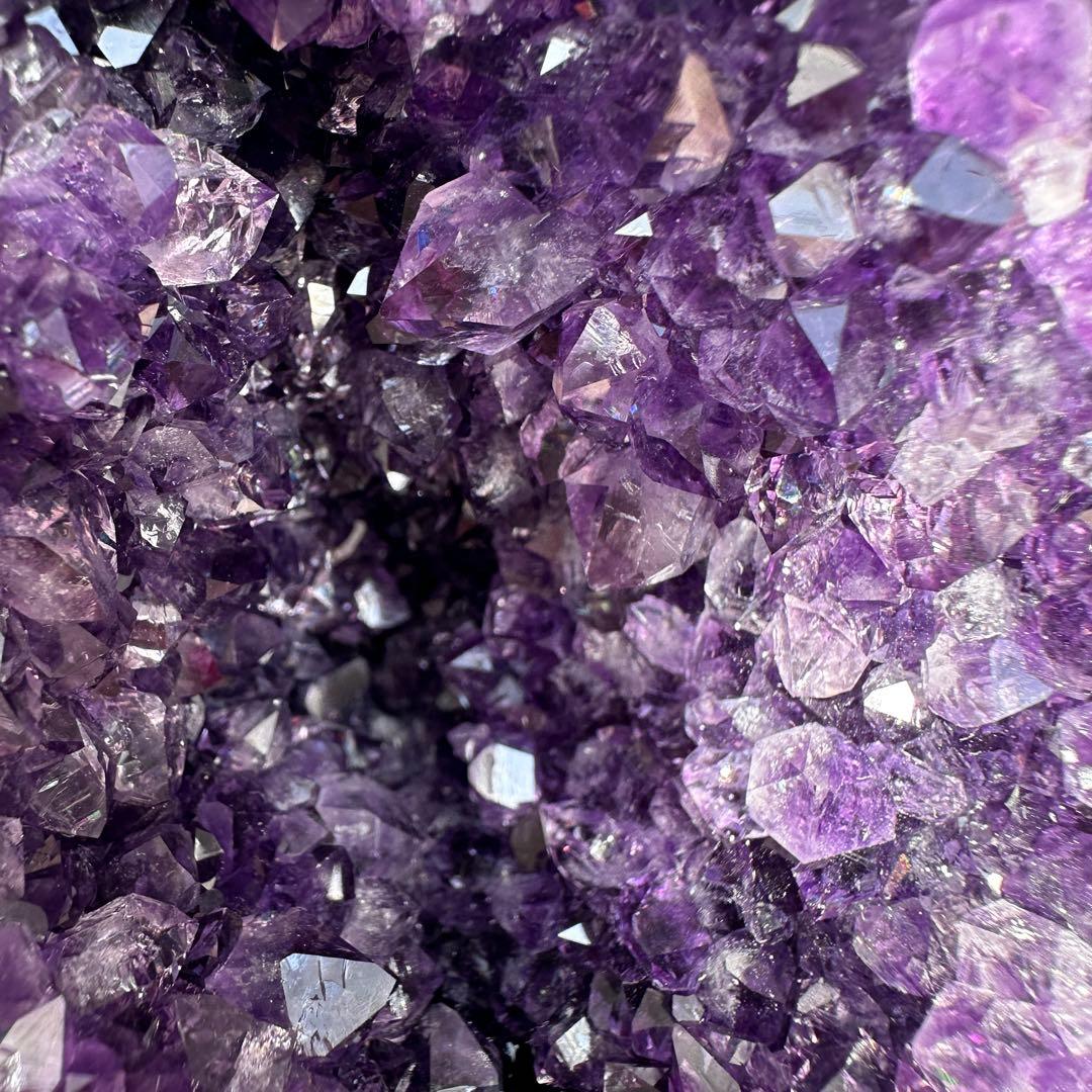 特売❣️天然石 アメジストのドーム　置物D.467