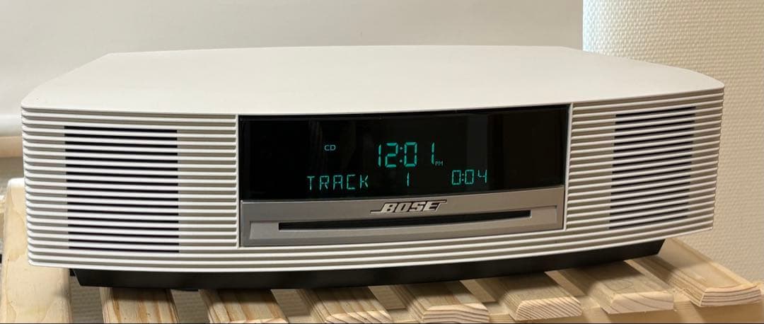 【CD再生可能】BOSE Wave Music System プラチナムホワイト