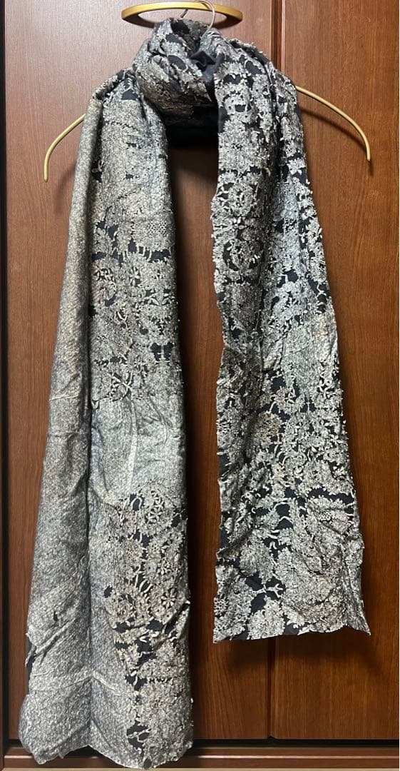 新品未使用 ファリエロサルティ 豚革パーツ付きストール