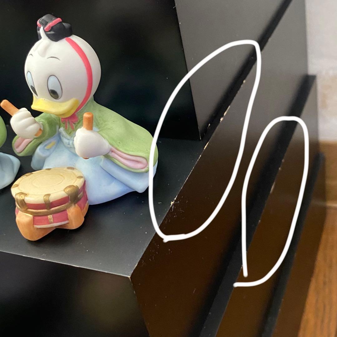 ！！希少品！！ディズニー雛人形　五段飾り陶器製
