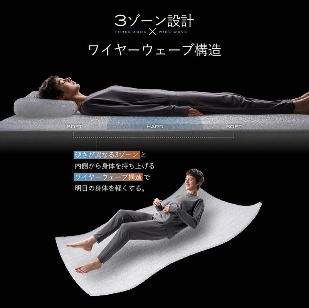 mero ブレインスリープ マットレス オーバーレイ シングル